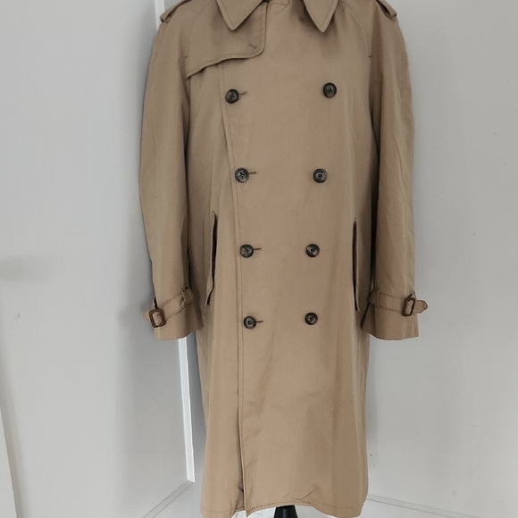 London Fog Other - Classic Tan Double-Breasted Men's Trench Coat